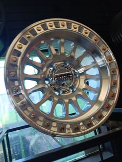 17 kmc Rims 6 Lug 6x139 on new tires 35 1250 17