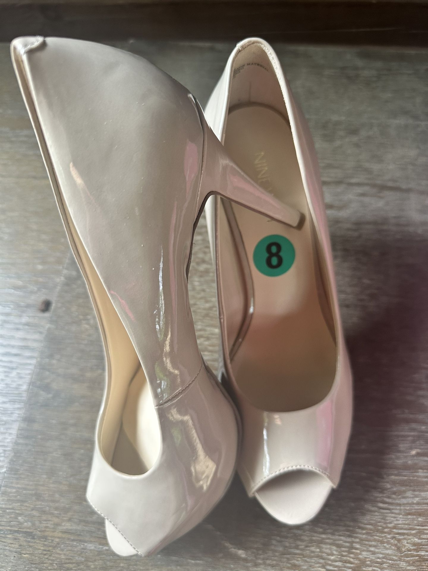 Nine west nude heels sale
