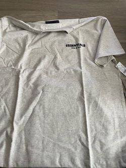 Essential light oatmeal shirt large