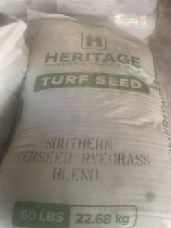 Heritage Ryegrass Seed 50lb bag
