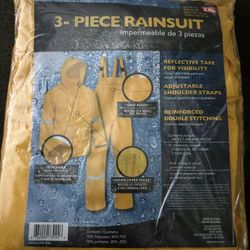 3-Piece Rainsuit
