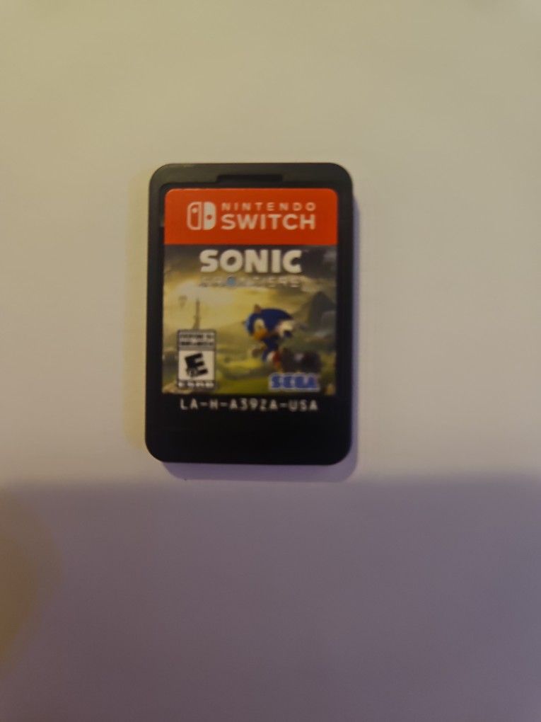 Sonic Frontiers Game Card For Nintendo Switch