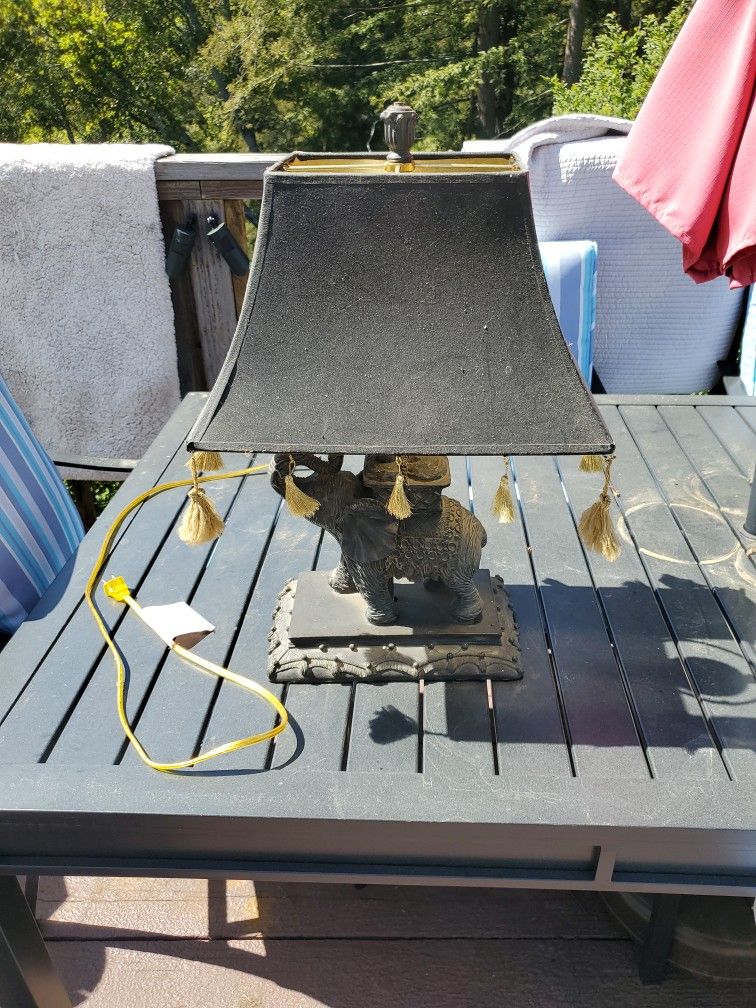 Elephant Lamp Works Vintage 