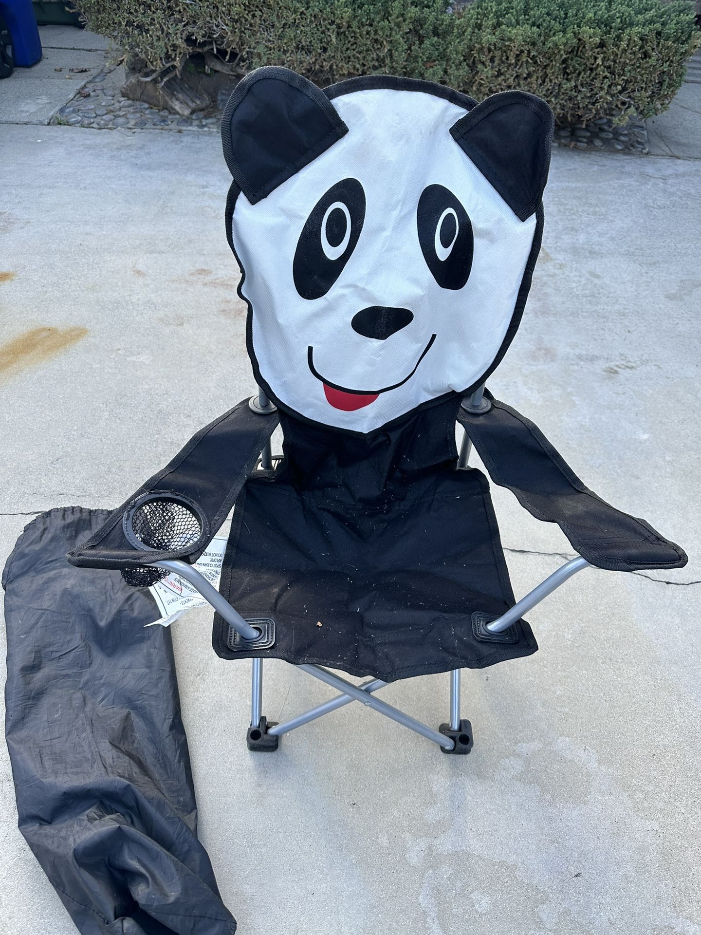 Kids Panda Folding Chair