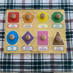 Melissa & Doug Wooden Puzzle