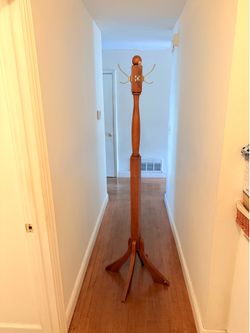 Wooden Coat Rack
