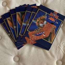 (8) Florida panthers inaugural game programs… 1993