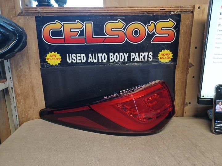 16 20 Infiniti QX60 LH Tail Light LED OEM.