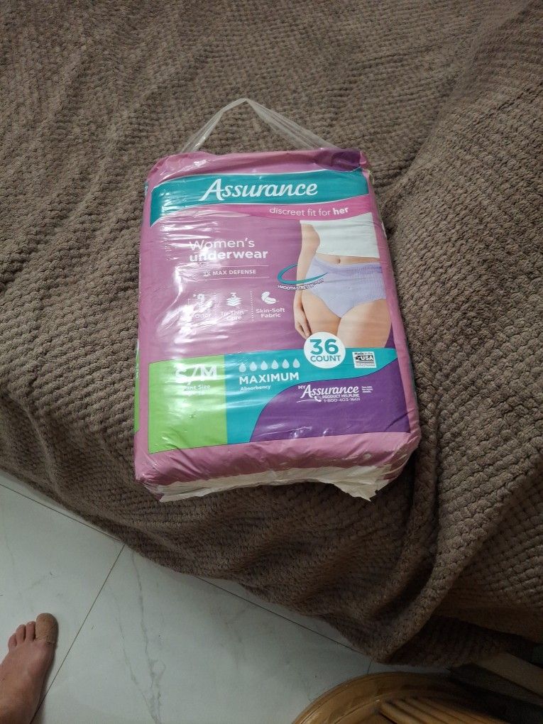 Adult Pampers Siza S/m 36 Count