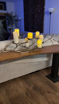 Solid metal Branch Candelabra