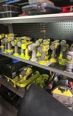 Ryobi Drills And Impact Wrenches