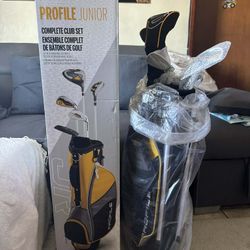 Wilson Profile JGI Junior Complete Golf Set - Medium (Yellow)