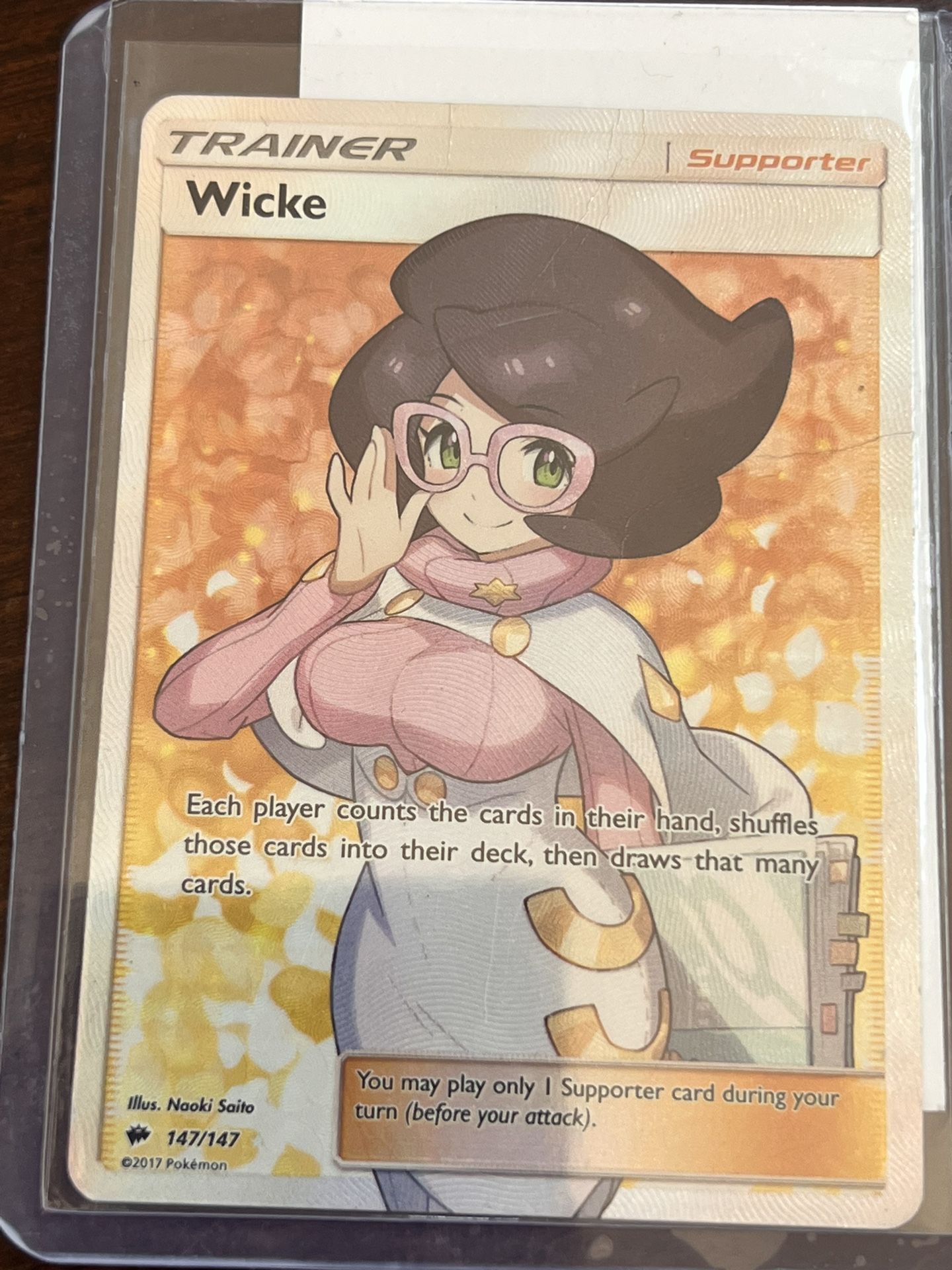 wicke pokemon card price (127/147) [Sun & Moon: Burning Shadows]  TokenMTG Burning Shadows Type Wicke #147 Prices | Pokemon