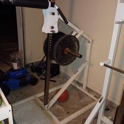 Old School Squat Machine Works Great
