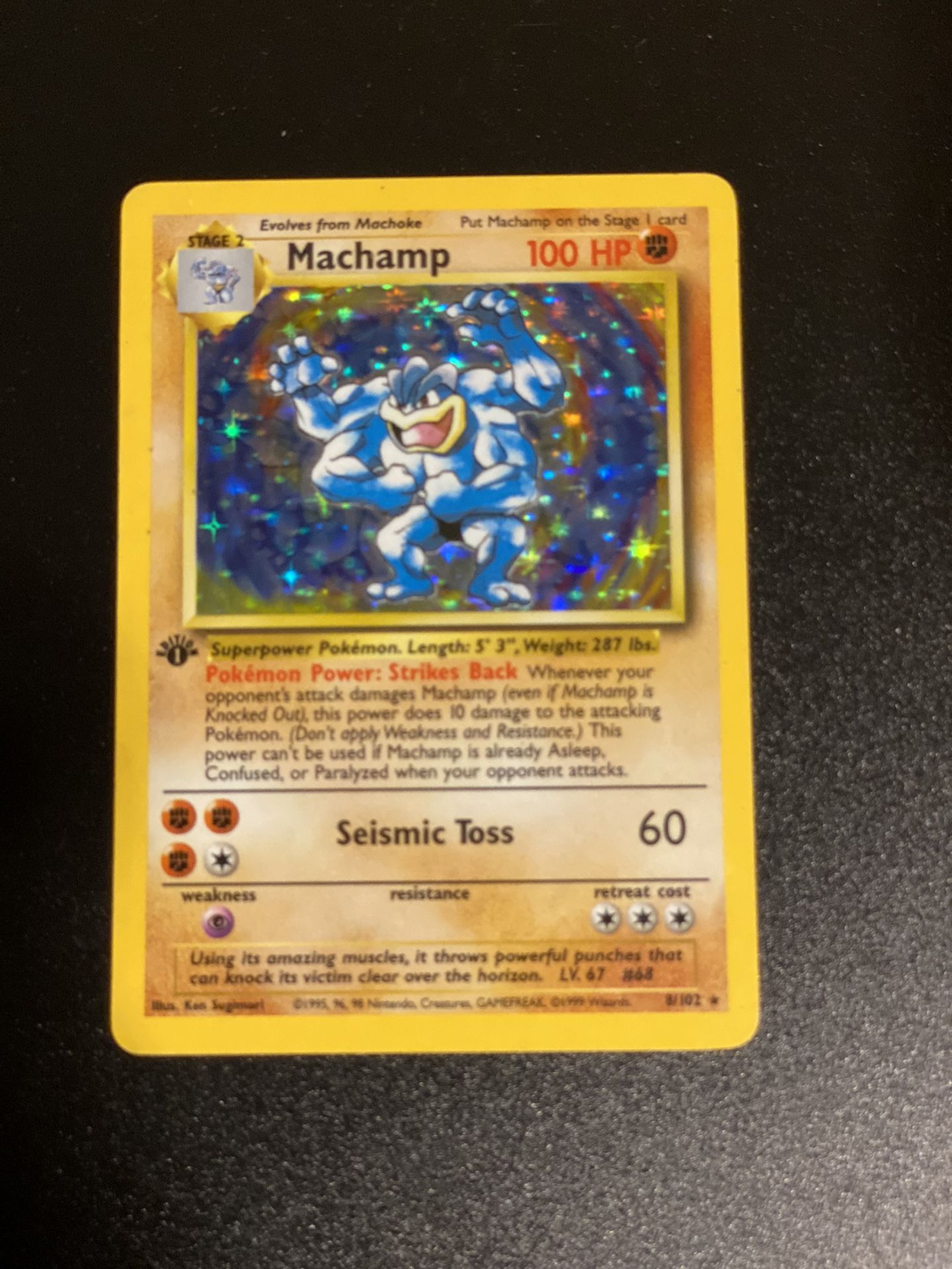Machamp Pokémon Card