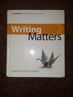 Writing Matters