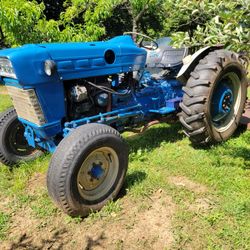 1966 Ford Tractor With Brush Hog. Read Ad