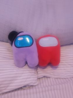 Among Us Plushies 2 Pack 🟣🔴