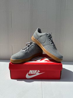Men's Size 15 Nike Court Vision Low Particle Grey/Wheat-Black CD5463-009
