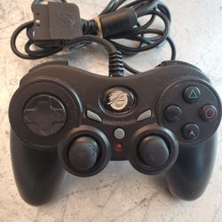 Pelican Black PL-6688 PlayStation 2 PS2 Controller