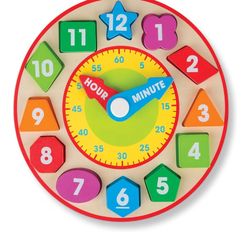 Melissa And Doug Clock 