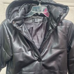 Women Black Winter Coat