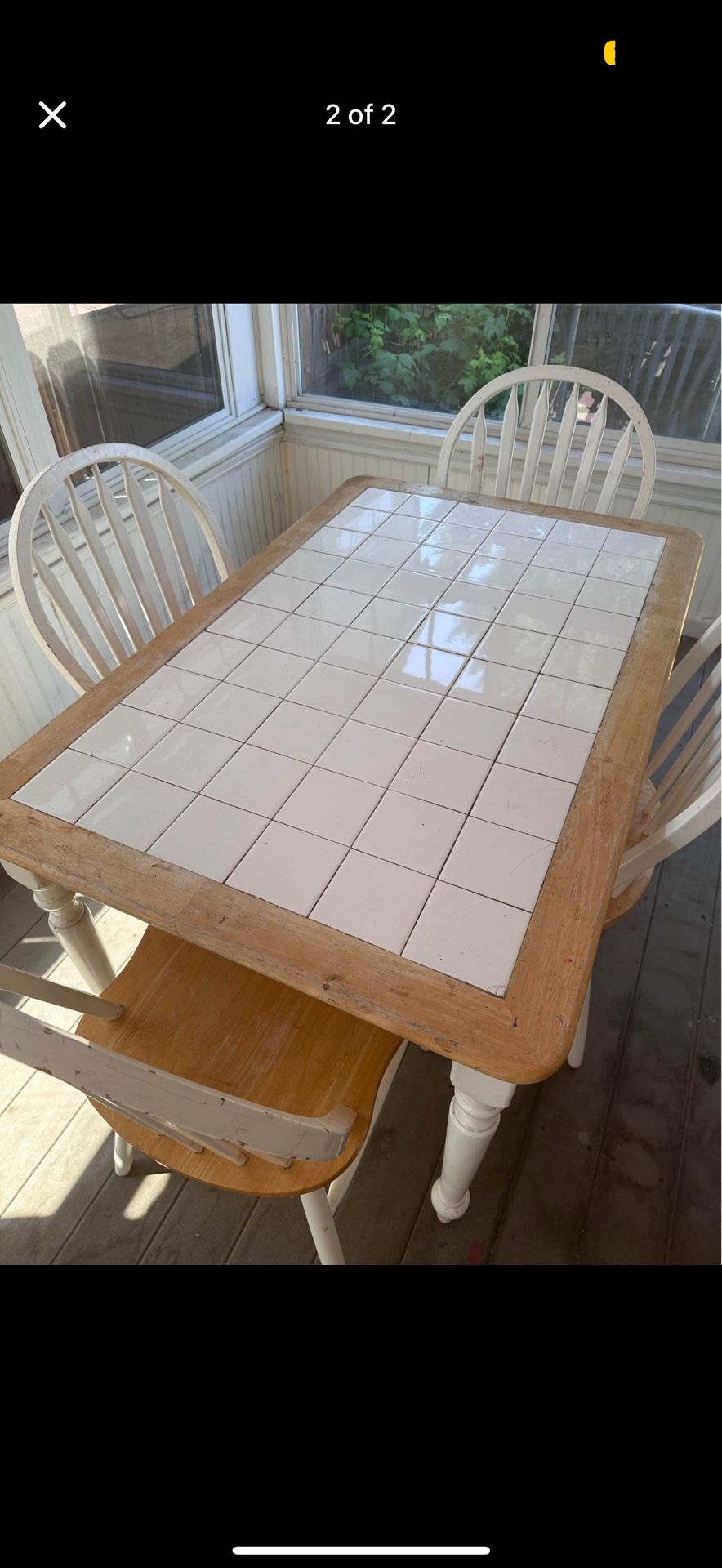 Dinning Table /4 Chairs