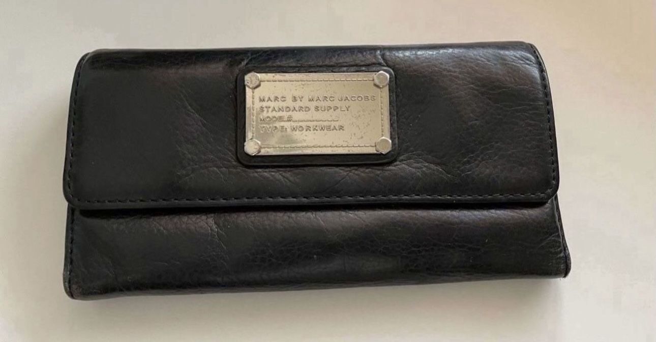 MARC BY MARC JACOBS 'Classic Q - Long' Trifold Wallet