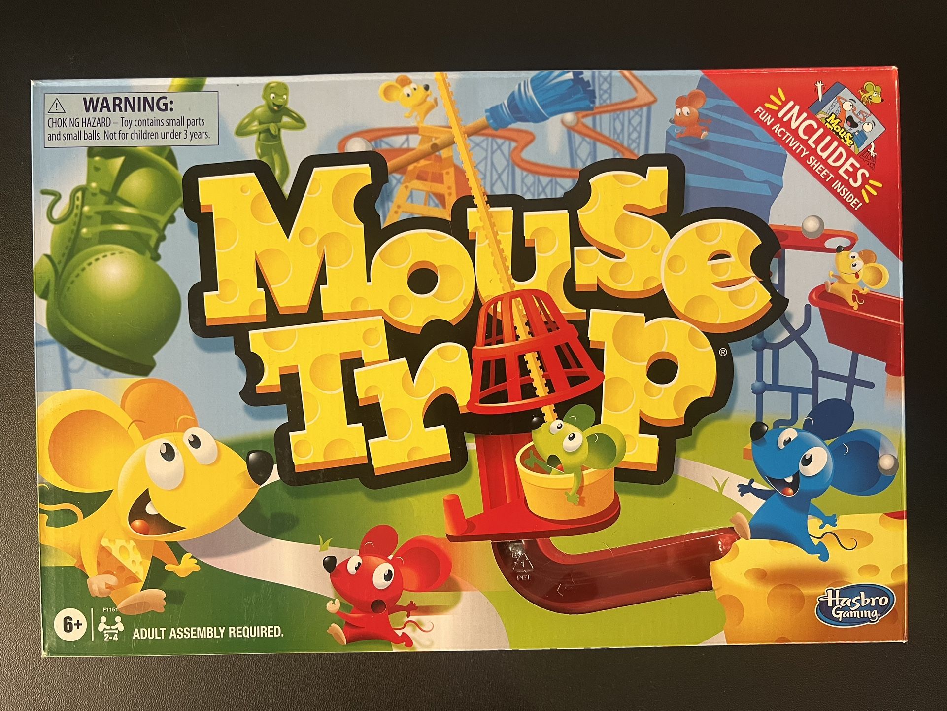 Hasbro Mouse Trap Game New