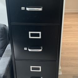 Four Drawer File Cabinet 