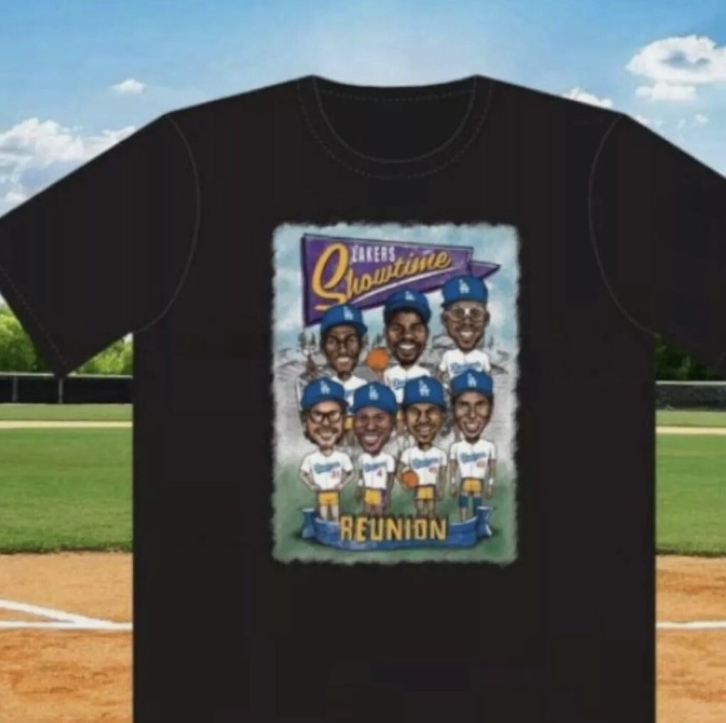 Dodgers Lakers Reunion t Shirt 