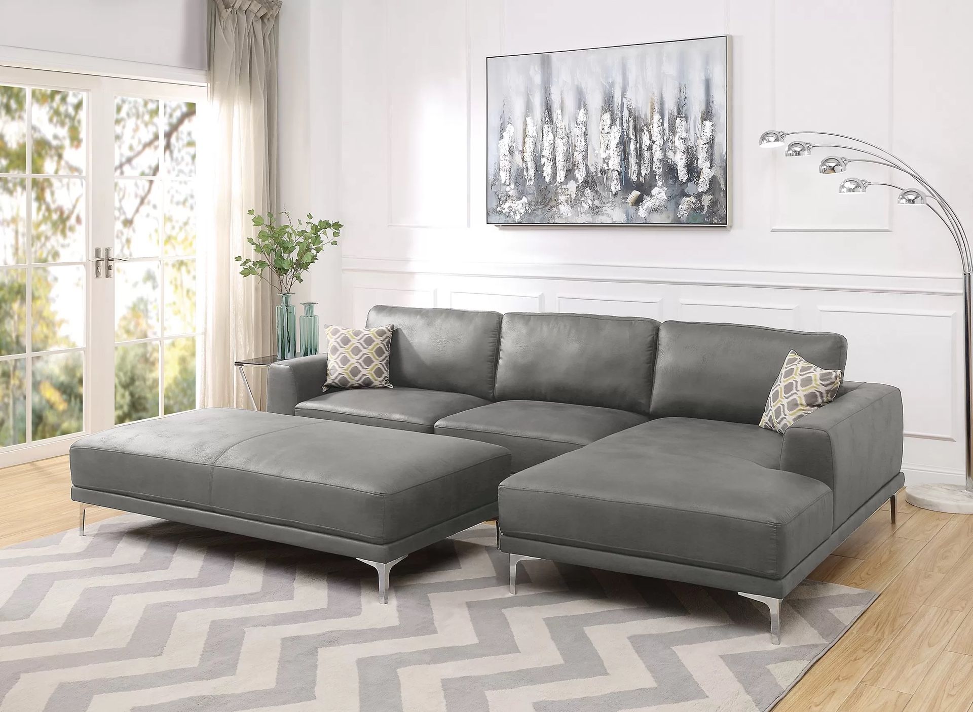 Gray Sectional