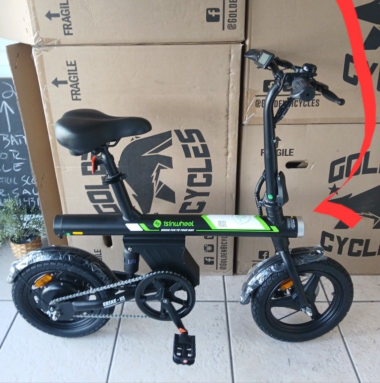 New U1 FOLDING ELECTRIC BIKE 