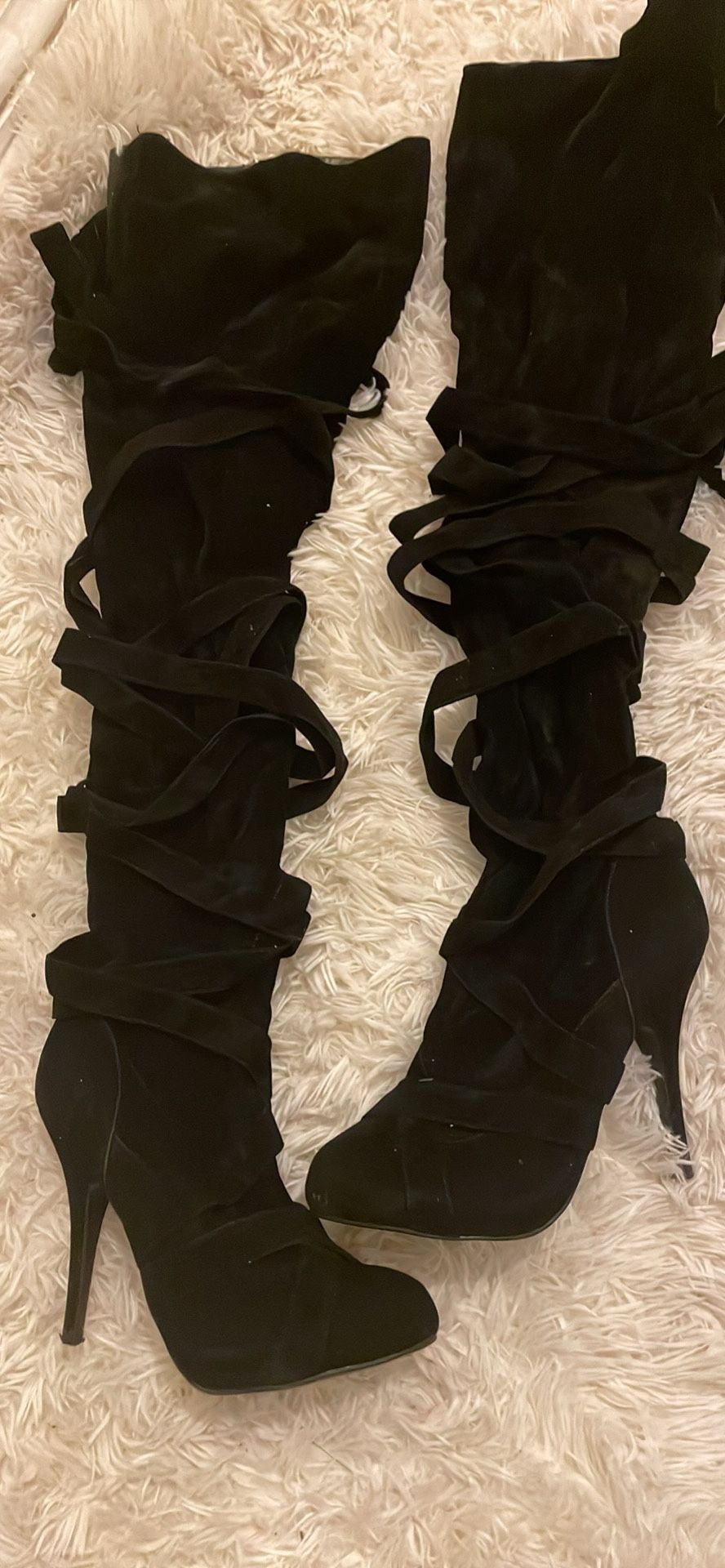 Knee High High Heels