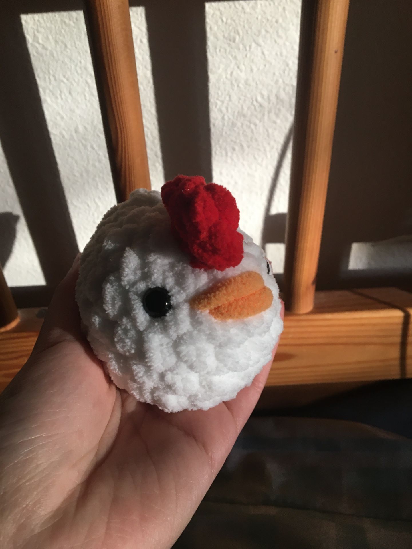 Mini Chicken Crochet Stuffed Animal