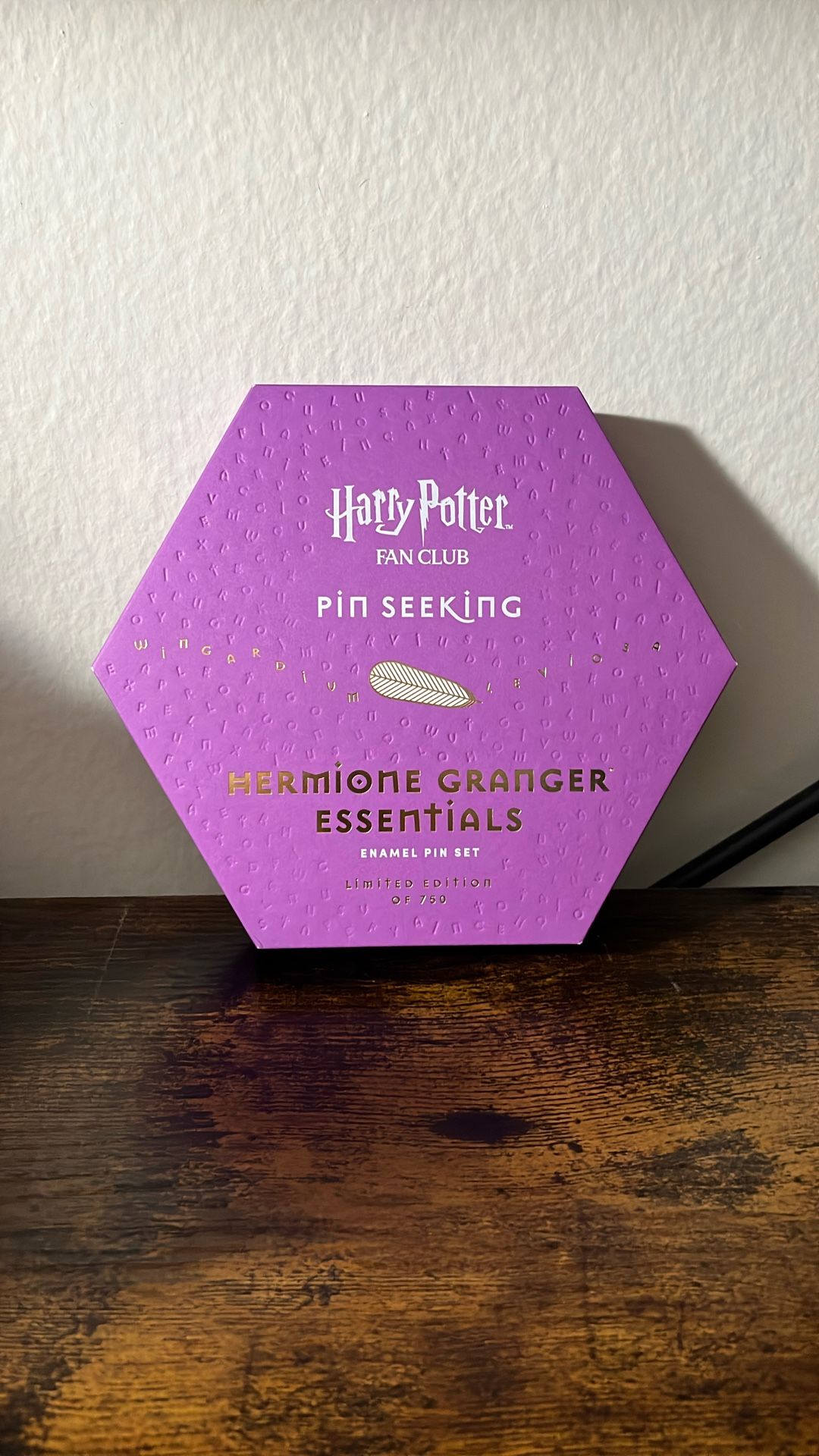 Harry Potter Fan Club Hermione Granger Pin Seeking Collection