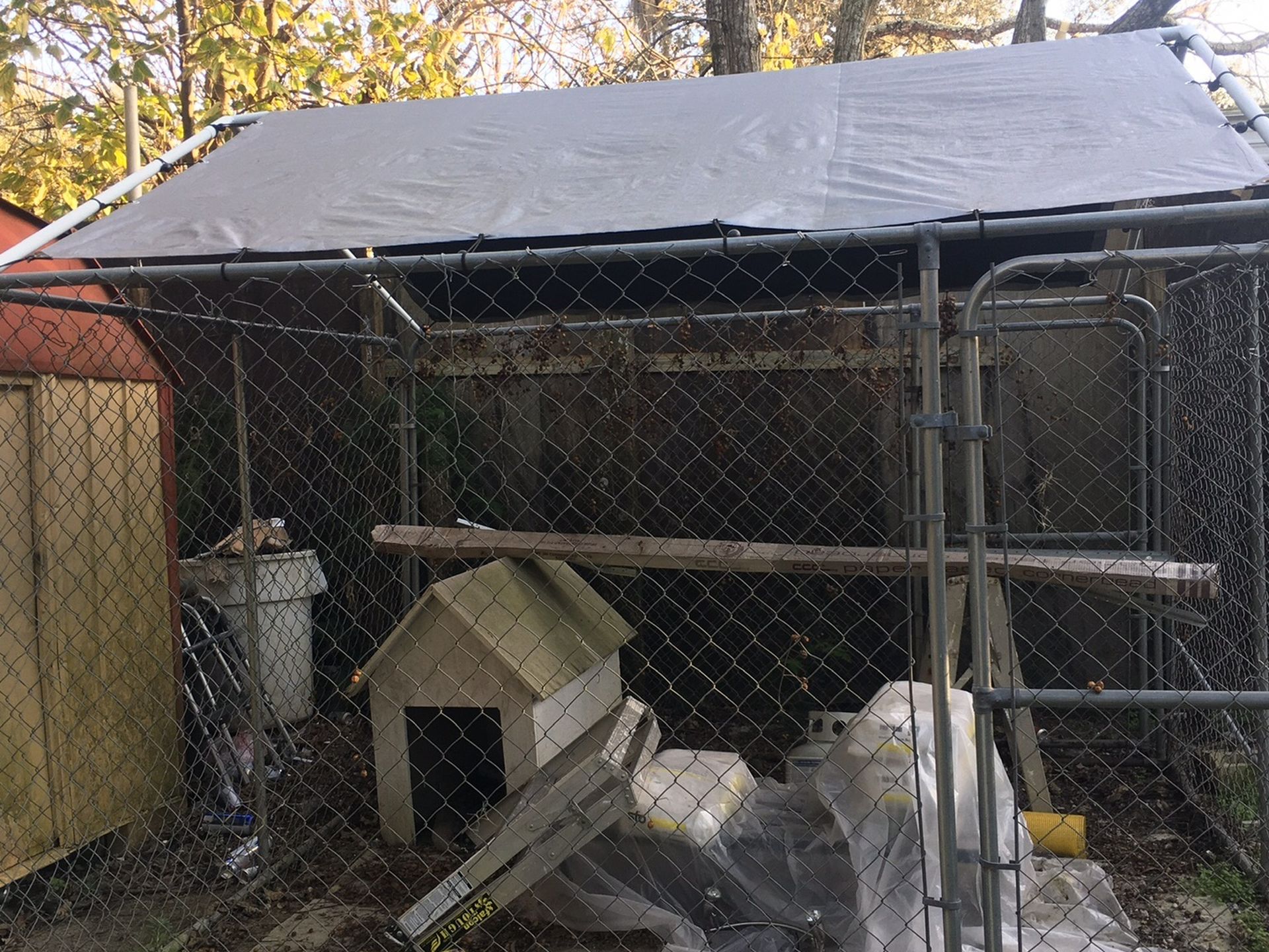 Dog Cage With Roof