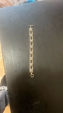 Ladies Bracelet Artisian Vintage 925 Silver