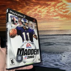 Madden 2002 For Ps2 