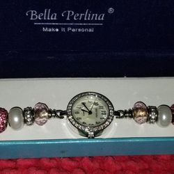 Valentines Day - BELLA PERLINA - Charm Bracelet Watch