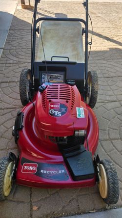 Toro Self Propelled Lawn Mower.