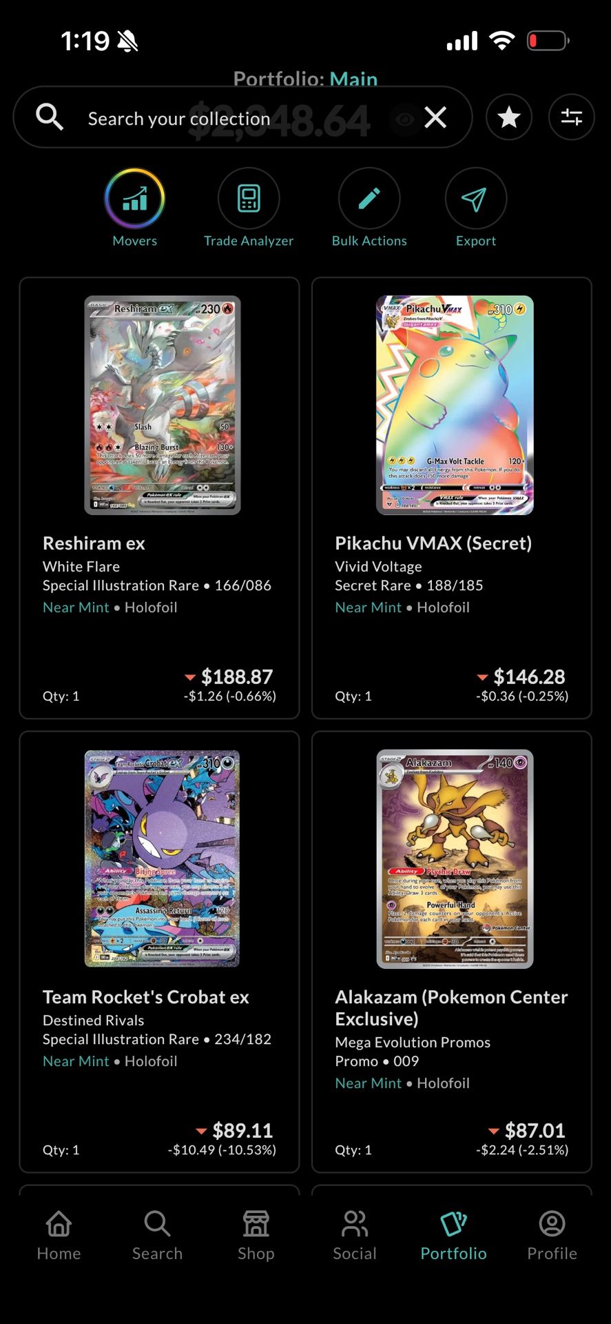 SELLING MULTIPLE POKEMON CARDS