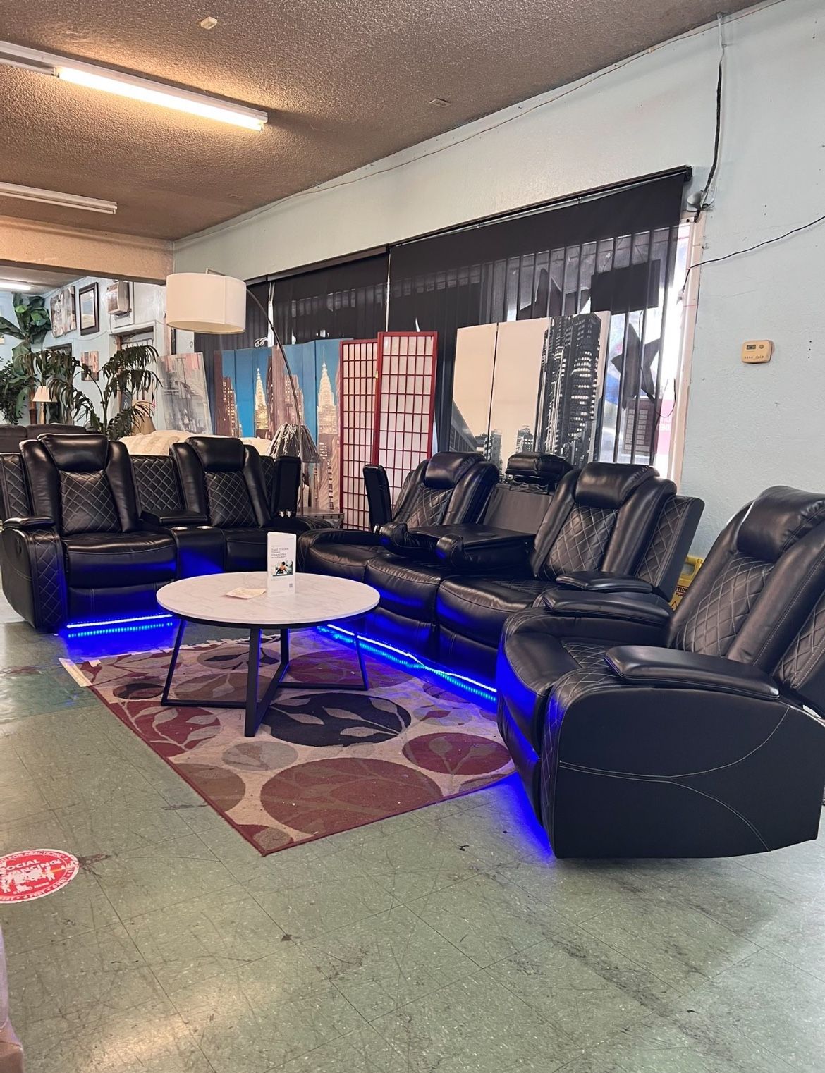 🔥Flash Deal🔥 Brand New 3pc Power Reclining Sofa With Power Reclining Loveseat And Power Recliner Chair $1899, Finance Available, Delivery Available