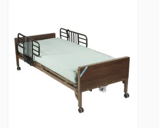 Hospital-grade adjustable patient bed