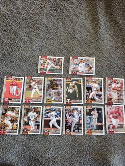 Topps MLB Baseball Cards Lot of 14
