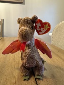 Ty Beanie Baby Scorch the Dragon