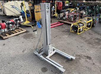 Sumner Mfg 2412 12' Material Handling Lift Cable Hoist Duct Jack