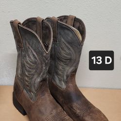 Ariat Work Boot Size 13 D SOFT TOE 