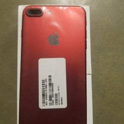 iPhone 7 Plus 128gb Red Edition Factory Unlocked 