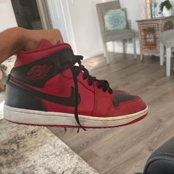 jordan 1 red black